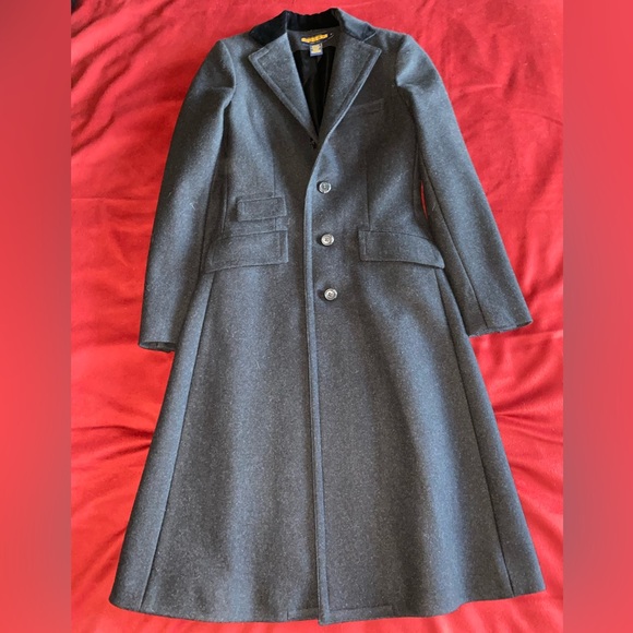 Rugby Ralph Lauren 80% Wool Coat,Size 0 - Picture 7 of 16